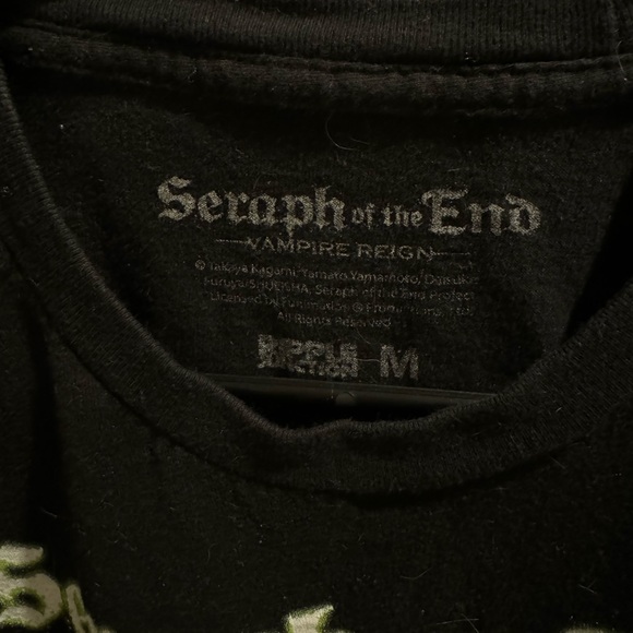Seraph of the End Unisex T-Shirt Medium Anime Vampire Reign - Picture 2 of 4